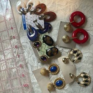 Random costume earrings